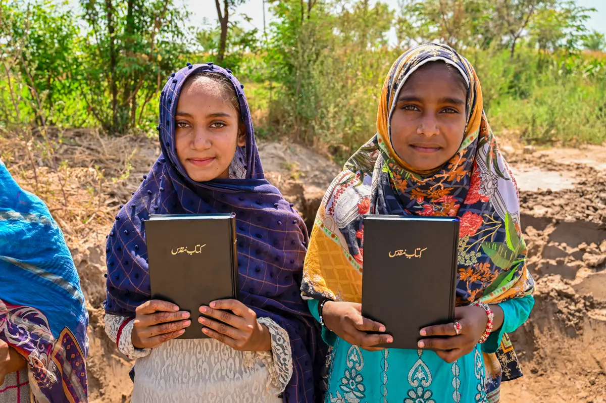Holy Bible distribution & village fellowship