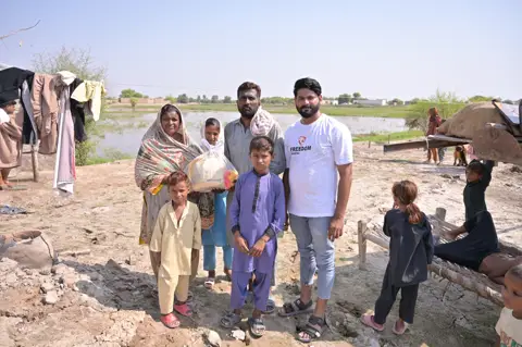 Holy Bible distribution & village fellowship