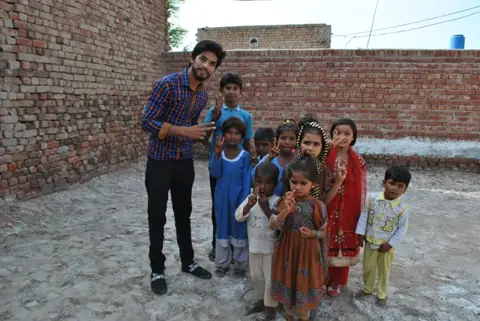 Holy Bible distribution & village fellowship