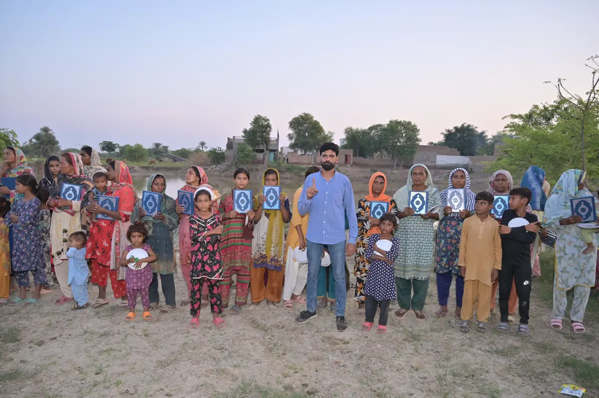 Holy Bible distribution & village fellowship