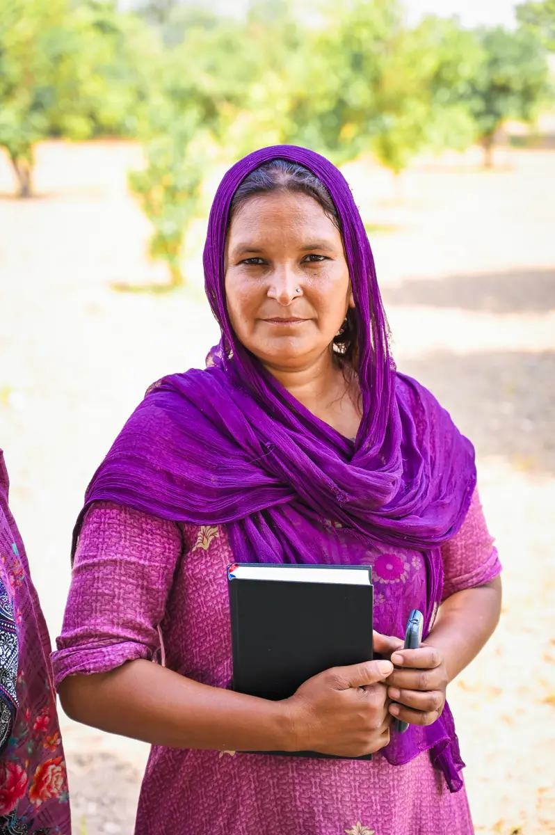 Holy Bible distribution & village fellowship