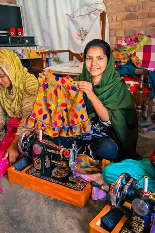 Sewing centre · skills in practice