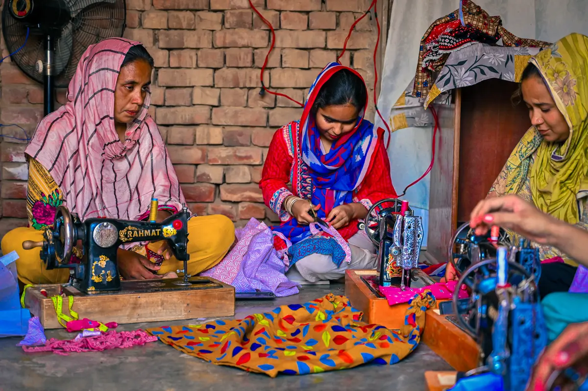 Sewing centre · skills in practice