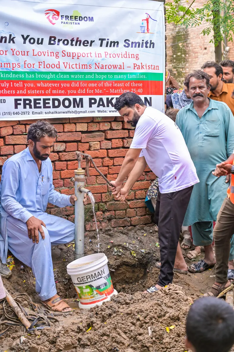 Water projects & community visits